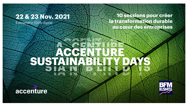 Accenture Sustainability Days - 10 Sessions Pour Créer La ...